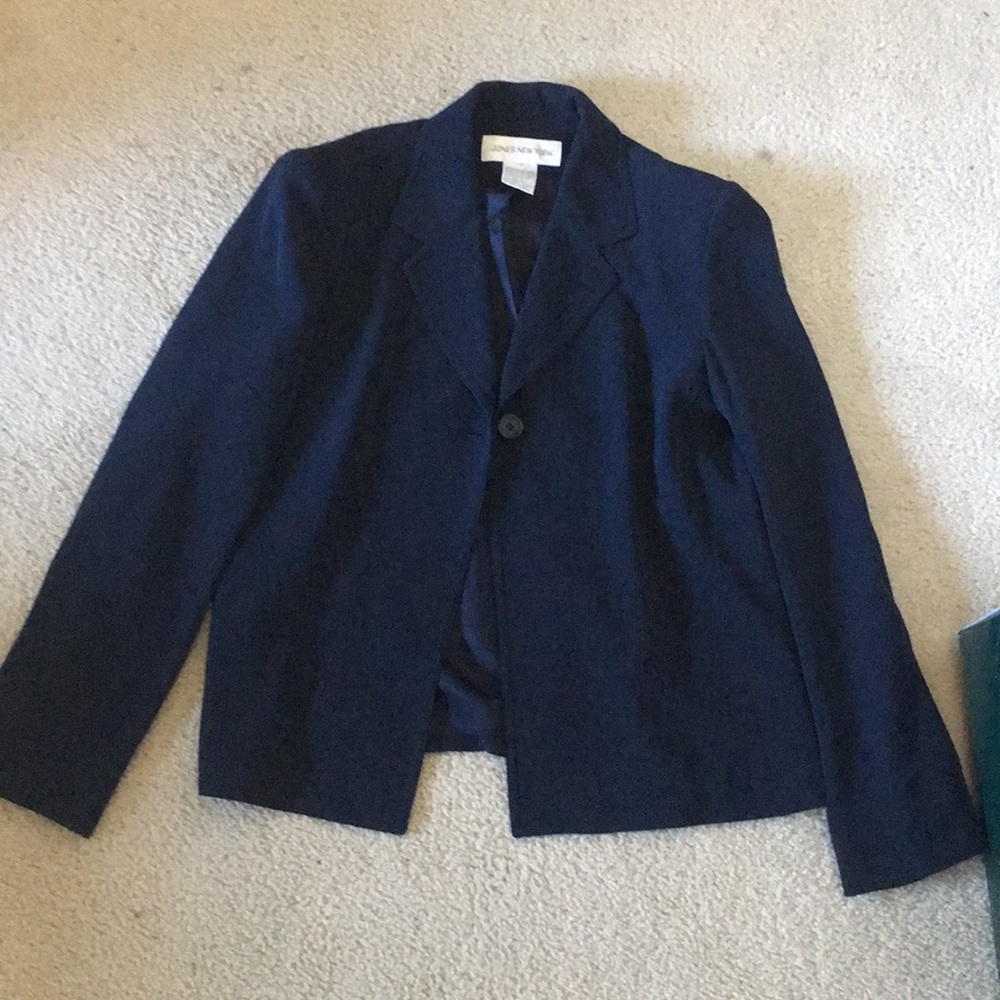 Navy Blue Suit Jacket